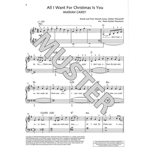Schott Pianotainment Christmas