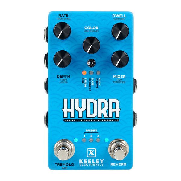 Keeley Hydra Stereo Reverb / Tremolo
