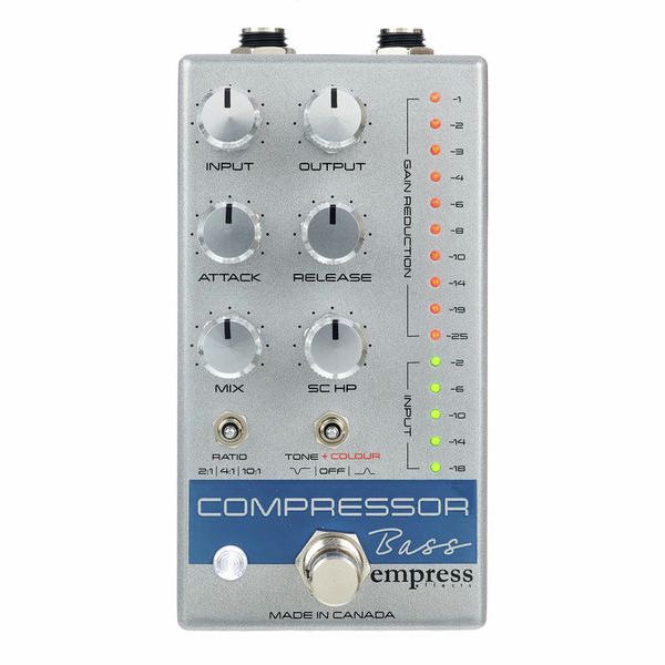 Empress Effects Bass Compressor Silver Spk