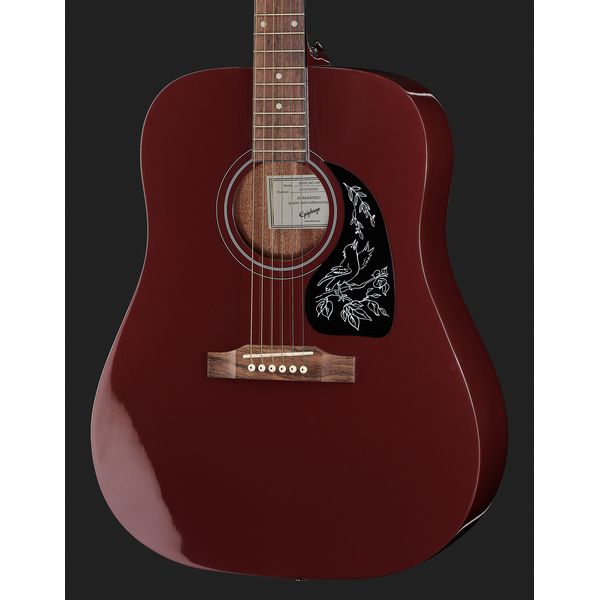 epiphone starling wine red