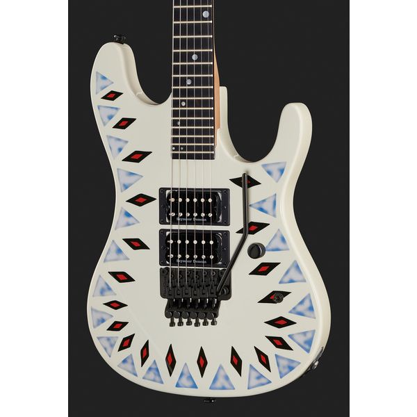 La guitare Kramer Guitars Nightswan Aztec Marble Graphic  Test, Comparatif, Avis