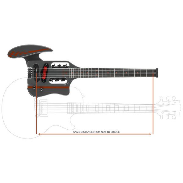 Traveler Guitar Speedster Deluxe Carrera Gray – Thomann United States