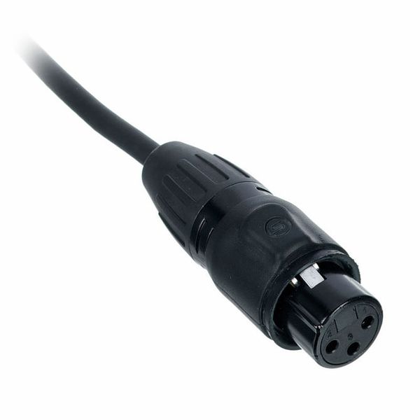 Stairville PDC3BK IP65 DMX Cable 3m 3pin