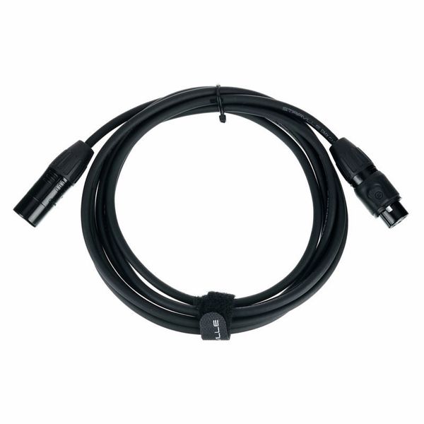 Stairville PDC3BK IP65 DMX Cable 3m 3pin