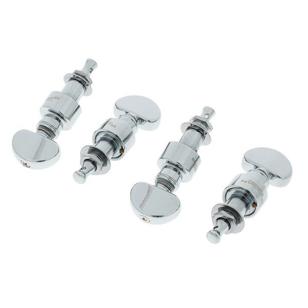 Set of 4 Geared Banjo Pegs Machines Grover 119C