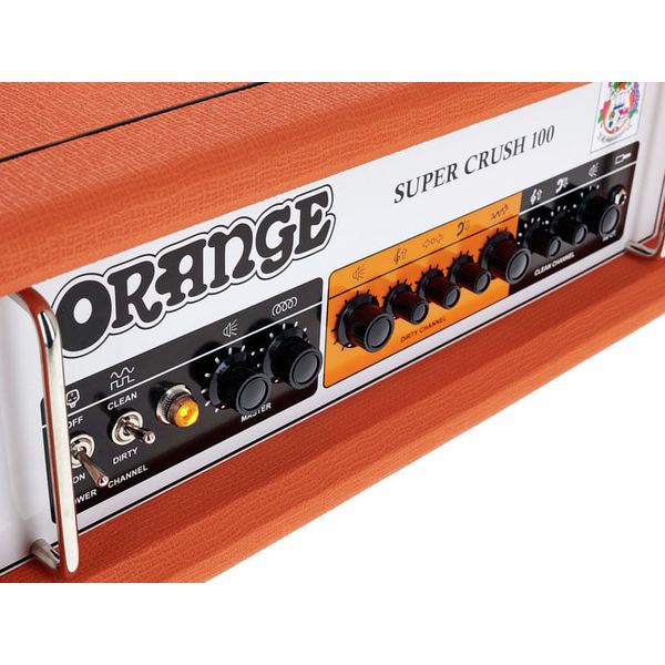 La tête d’ampli pour guitare électrique Orange Crush CR120H BK | Test, Avis & Comparatif