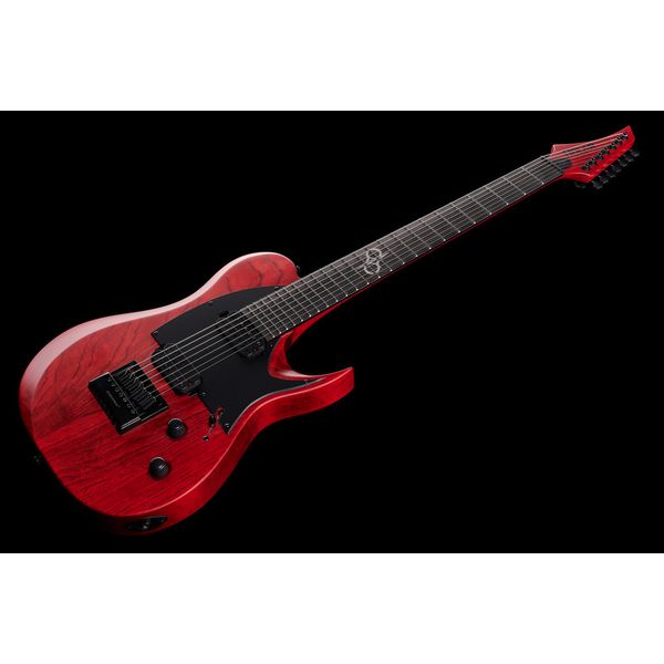 solar guitar red