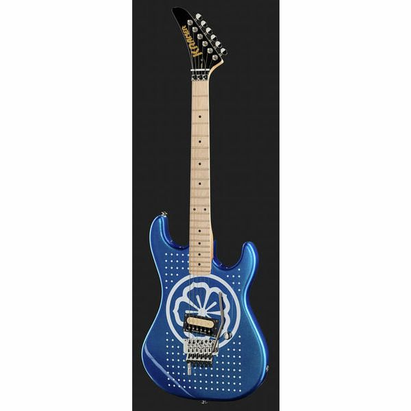 Kramer Guitars White Lotus Baretta Candy Blue