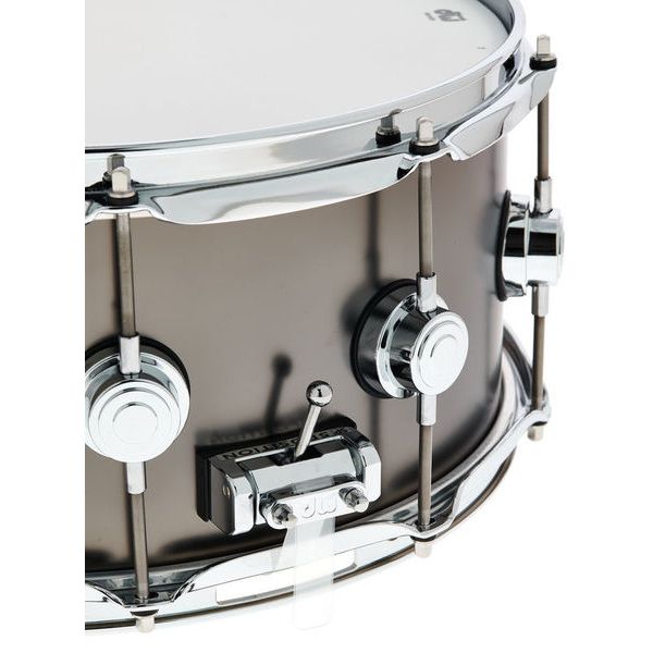 DW 14"x6,5" SB over Brass Snare