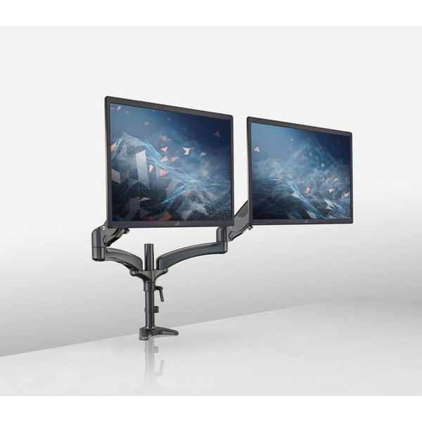 K&M 23875 Dual monitor mount