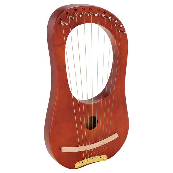 Thomann LH10B Lyre Harp 10 Strings BR