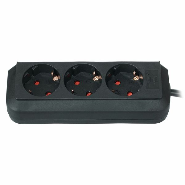 Brennenstuhl Eco-L 3 Way Split 1,5m BK