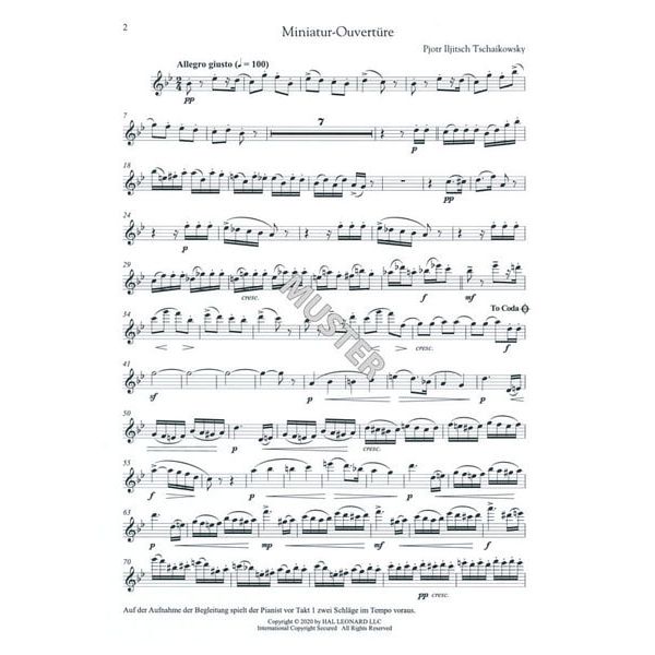 Hal Leonard Der Nussknacker Flute
