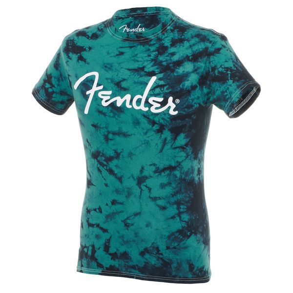 Fender T-Shirt Tie-Dye Logo Black M