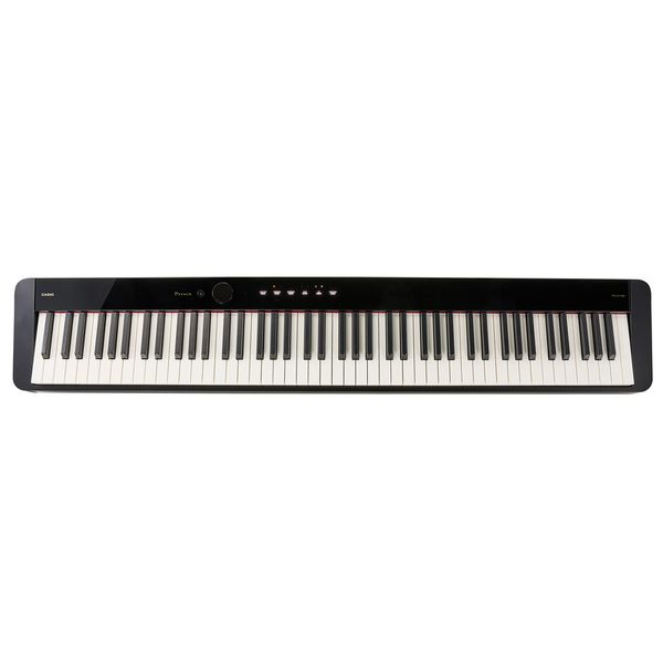 88-Key Digital Pianos-Stage Pre-Assembled Double-X Infinitely Adjustable Piano Keyboard Stand with Locking Straps & RockJam Xfinity Heavy-Duty PX-S1100BK Casio 