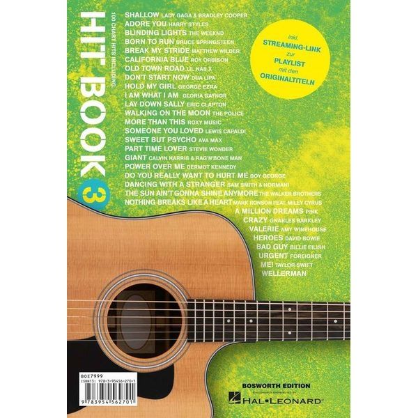 Bosworth Hitbook 3 Guitar