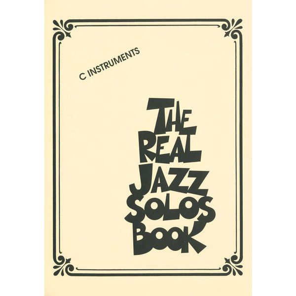 Hal Leonard The Real Jazz Solos Book C