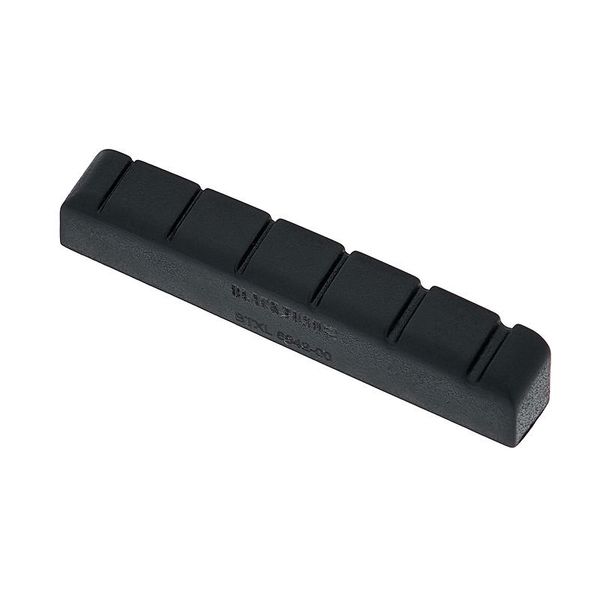Black Graph Tech PT-6643-00 Black TUSQ XL 6-String Acoustic or Electric Guitar Slotted Nut 
