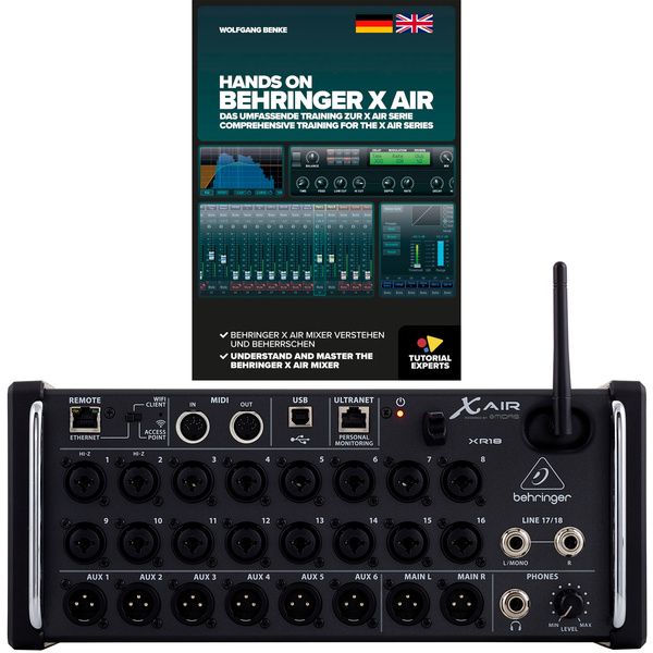 Behringer X Air XR18 Hands On Bundle