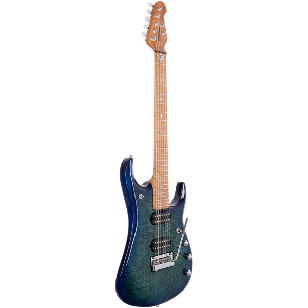 La guitare électrique Sterling by Music Man Petrucci JP157 Neptune Blue | Test, Avis & Comparatif