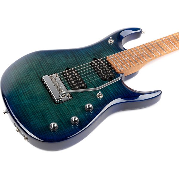 La guitare électrique Sterling by Music Man Petrucci JP157 Neptune Blue | Test, Avis & Comparatif