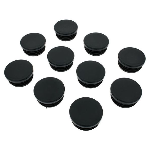 Stairville PVC End Cap Set for 50mm Pipes