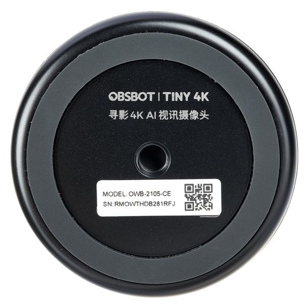 Obsbot Tiny 4K PTZ Webcam