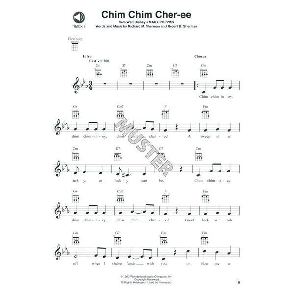 Hal Leonard Ukulele PlayAlong Disney Thomann United States