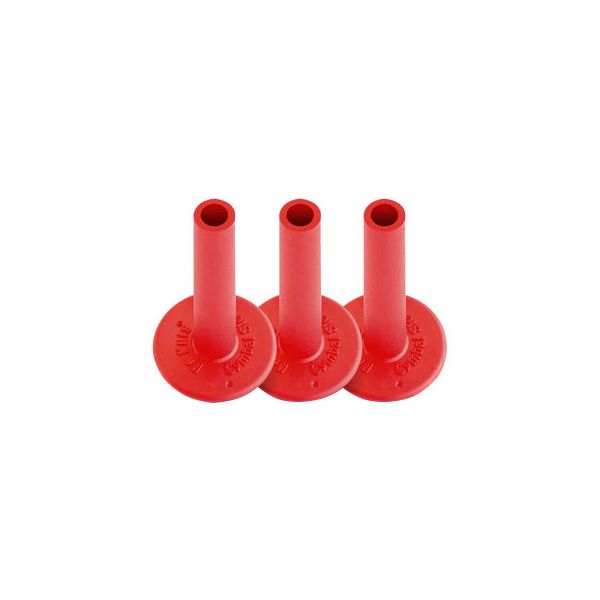 Red No Nuts Cymbal Sleeves Pack of 3 // Free Shipping 