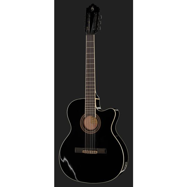 Harley Benton Santos C-40SCE BK Bundle