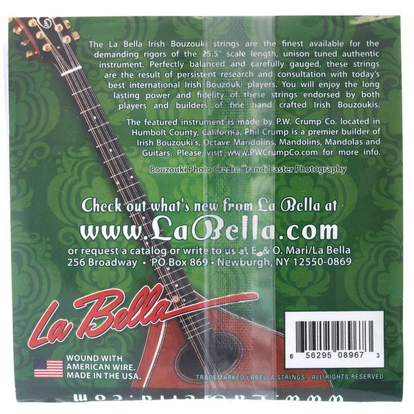 La Bella IB1245H Irish Bouzouki Strings Thomann België
