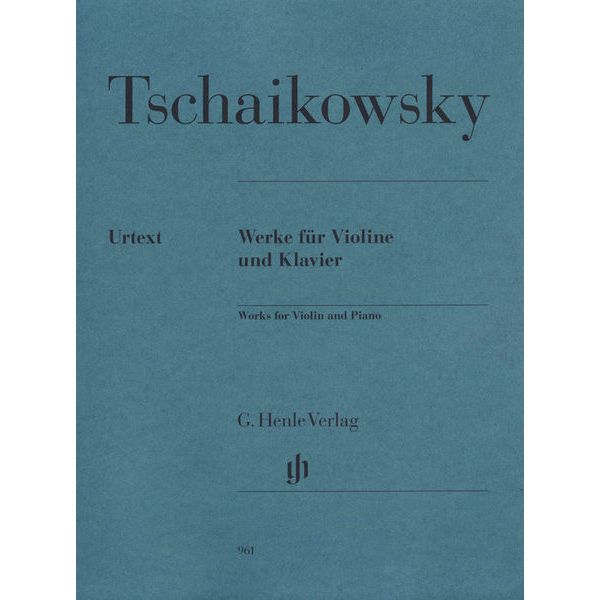 Henle Verlag Tschaikowsky Werke für Violine