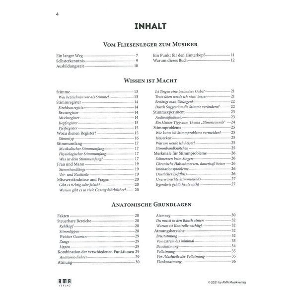 AMA Verlag Vocal Secrets