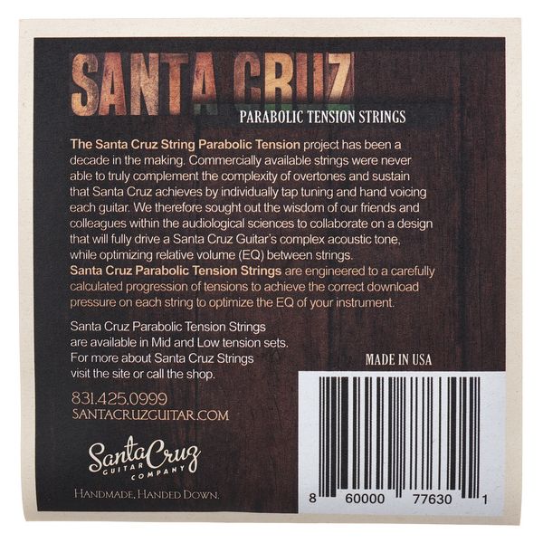 Santa Cruz Parabolic String Set Low