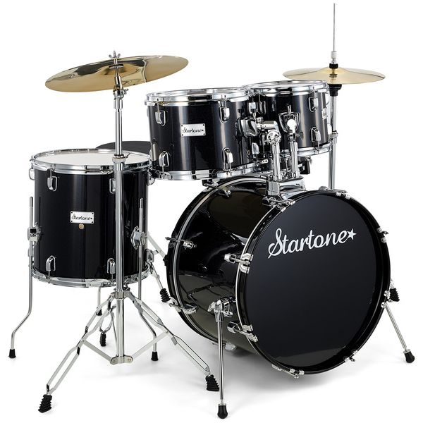 Startone Star Drum Set Studio Bundle BK – Musikhaus Thomann