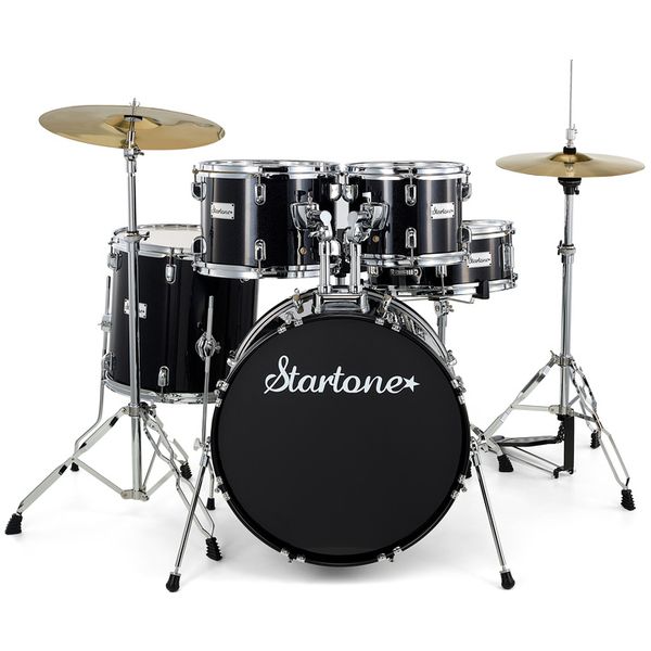 Startone Star Drum Set Studio Bundle BK