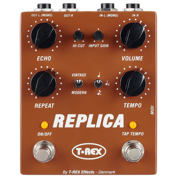 T-Rex Replica Stereo TAP Delay