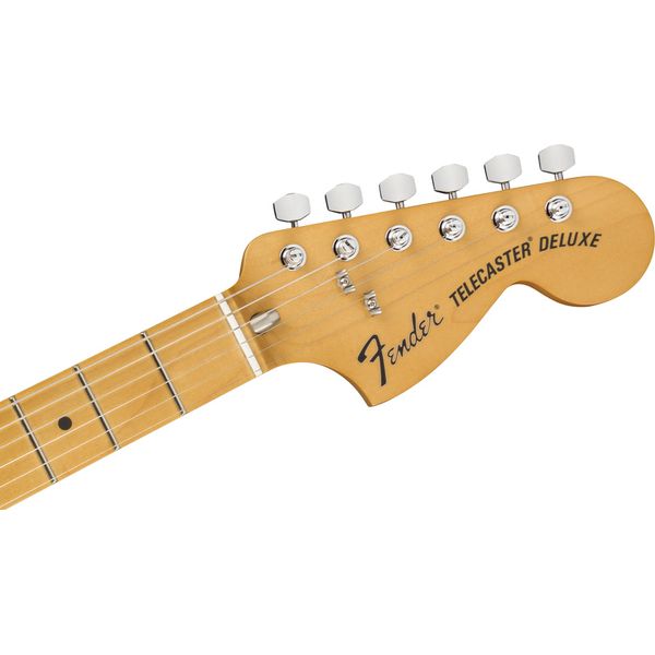 fender deluxe neck black headstock