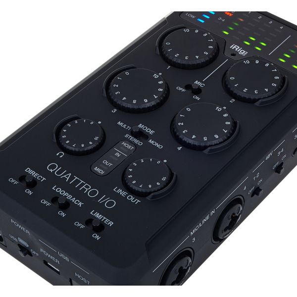 IK Multimedia iRig Pro Quattro I/O