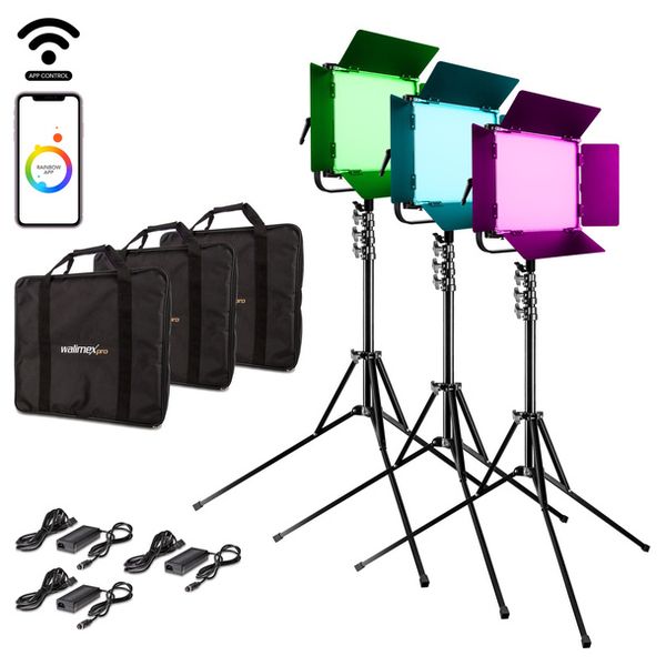 Walimex pro Rainbow 50W RGBWW Set 3