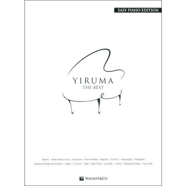 Volonte & Co The Best of Yiruma Easy Piano