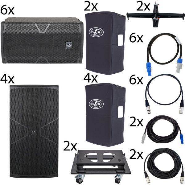 Das Audio Vantec 6xa 4x218a Bundle Thomann Ellada