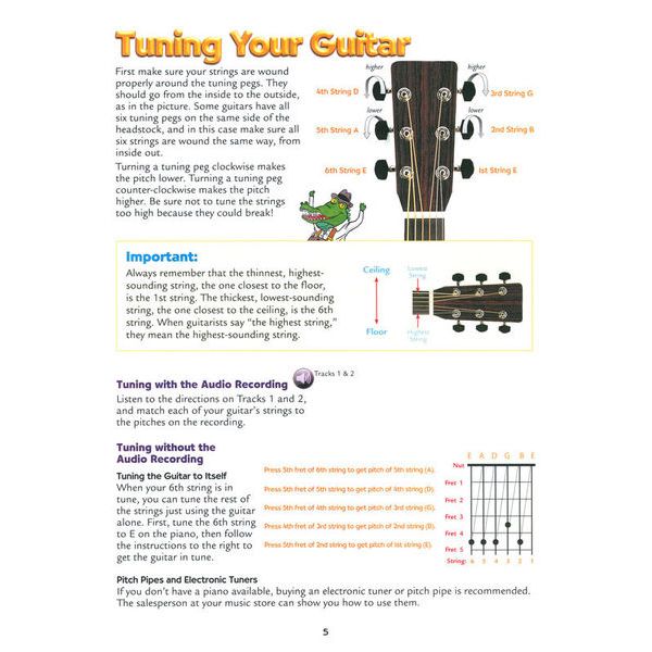 Alfred Music Publishing Kid's Guitar Course 1 – Thomann United States