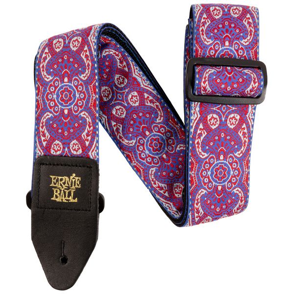 pink paisley guitar strap