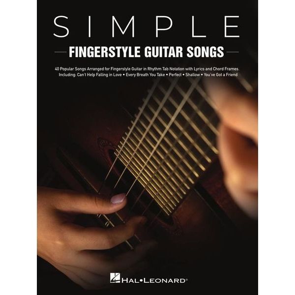 Armory bark financial Hal Leonard Simple Fingerstyle Guitar – Thomann România
