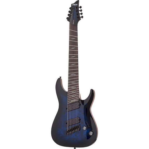 Schecter Omen Elite-8 MS Blue Burst – Thomann United States