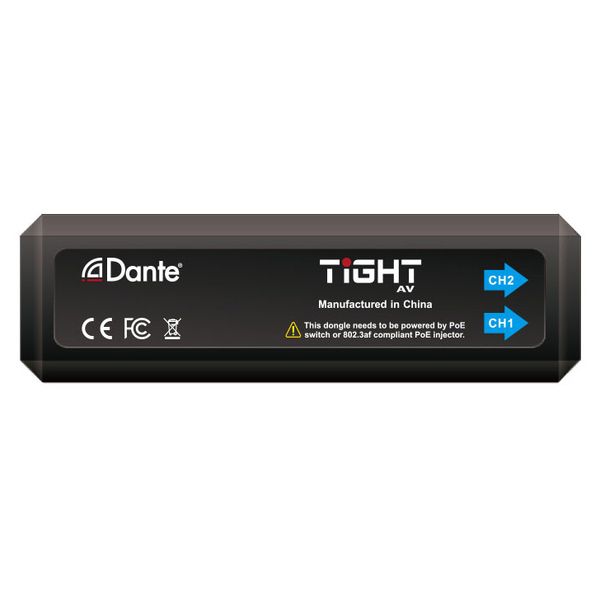 Tight AV Dante 2-channel Output Adapter