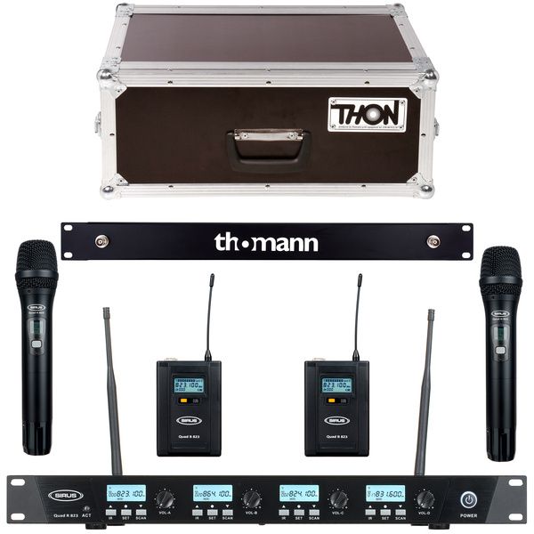 Sirus Quad 2B 2H 823 Case Bundle – Thomann UK