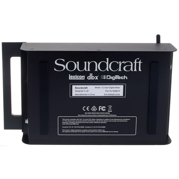 Soundcraft Ui12 Case Bundle