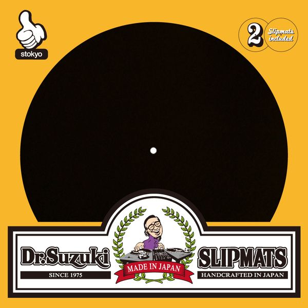 Dr.Suzuki 12"Slipmats Mix-Edition Black